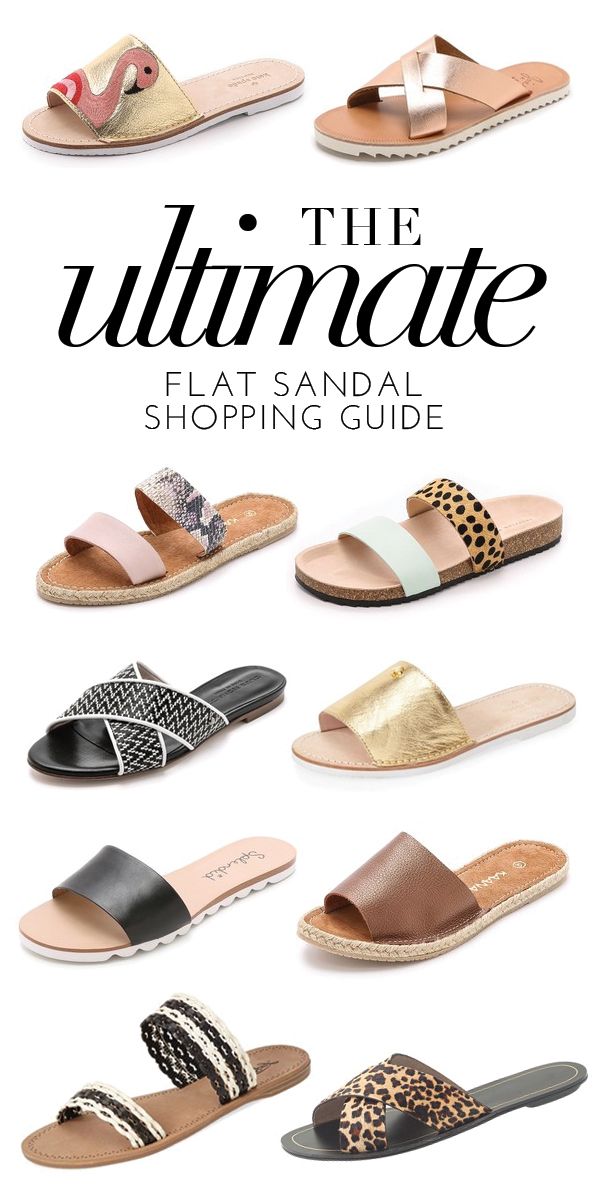 Sandals : The Ultimate Flat Sandal Shopping Guide | theglitterguide.com ...
